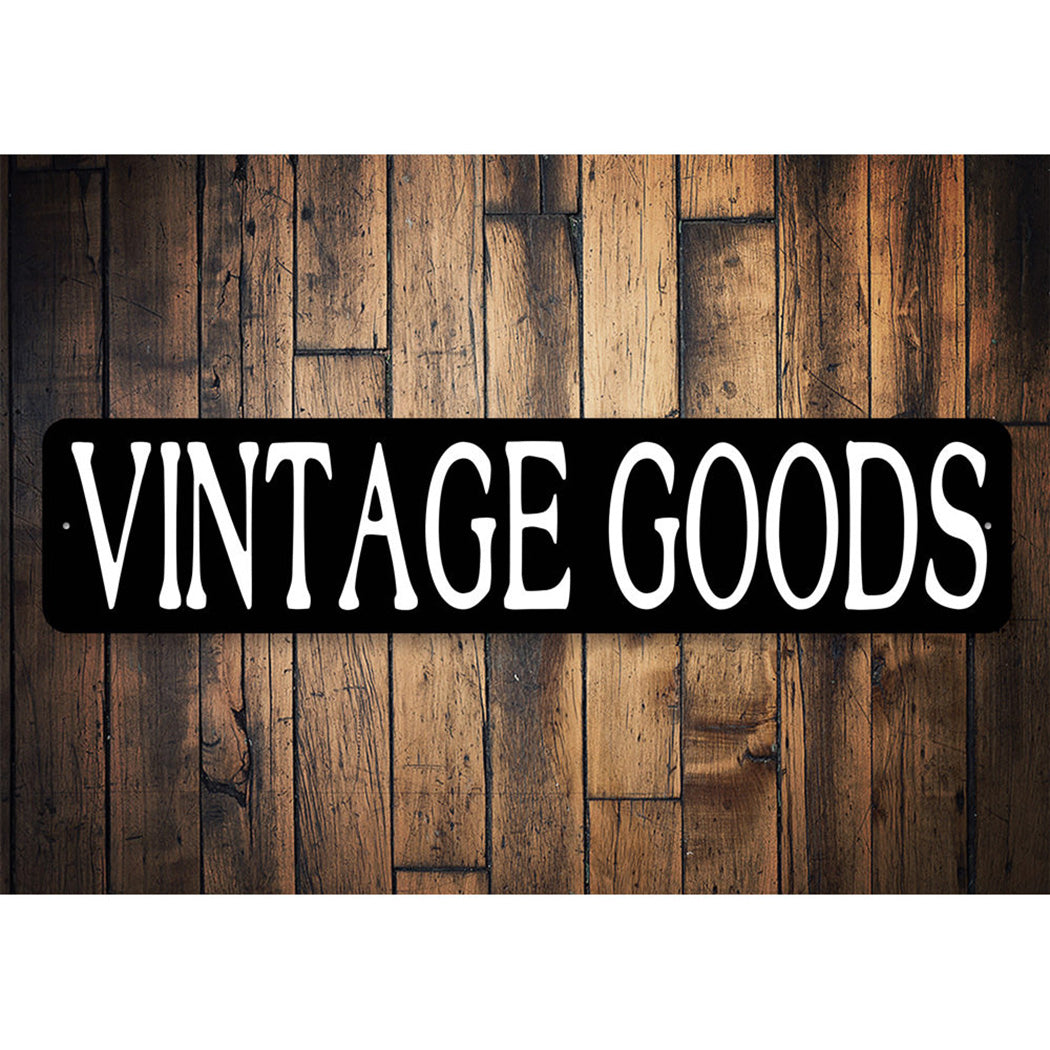 Vintage Goods Signs