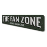 Fan Zone Sign Aluminum Sign