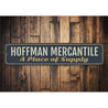 Family Mercantile Sign Aluminum Sign