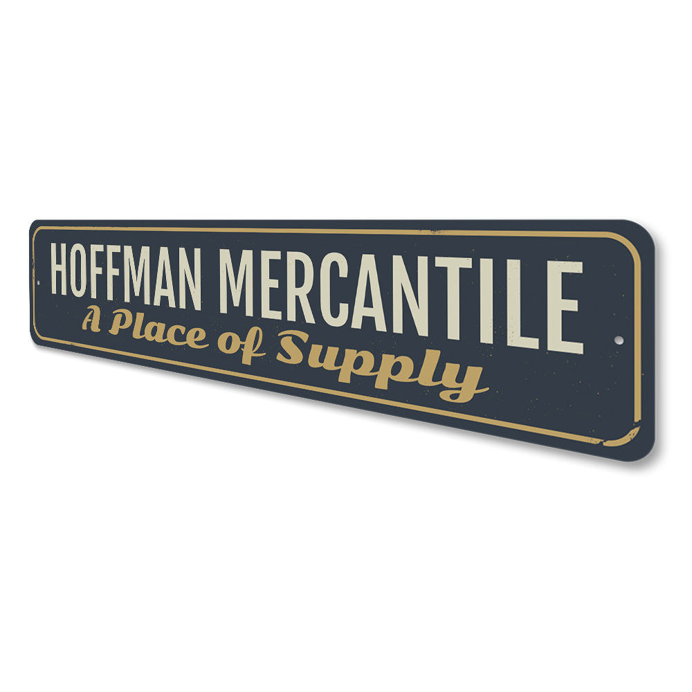 Family Mercantile Sign Aluminum Sign