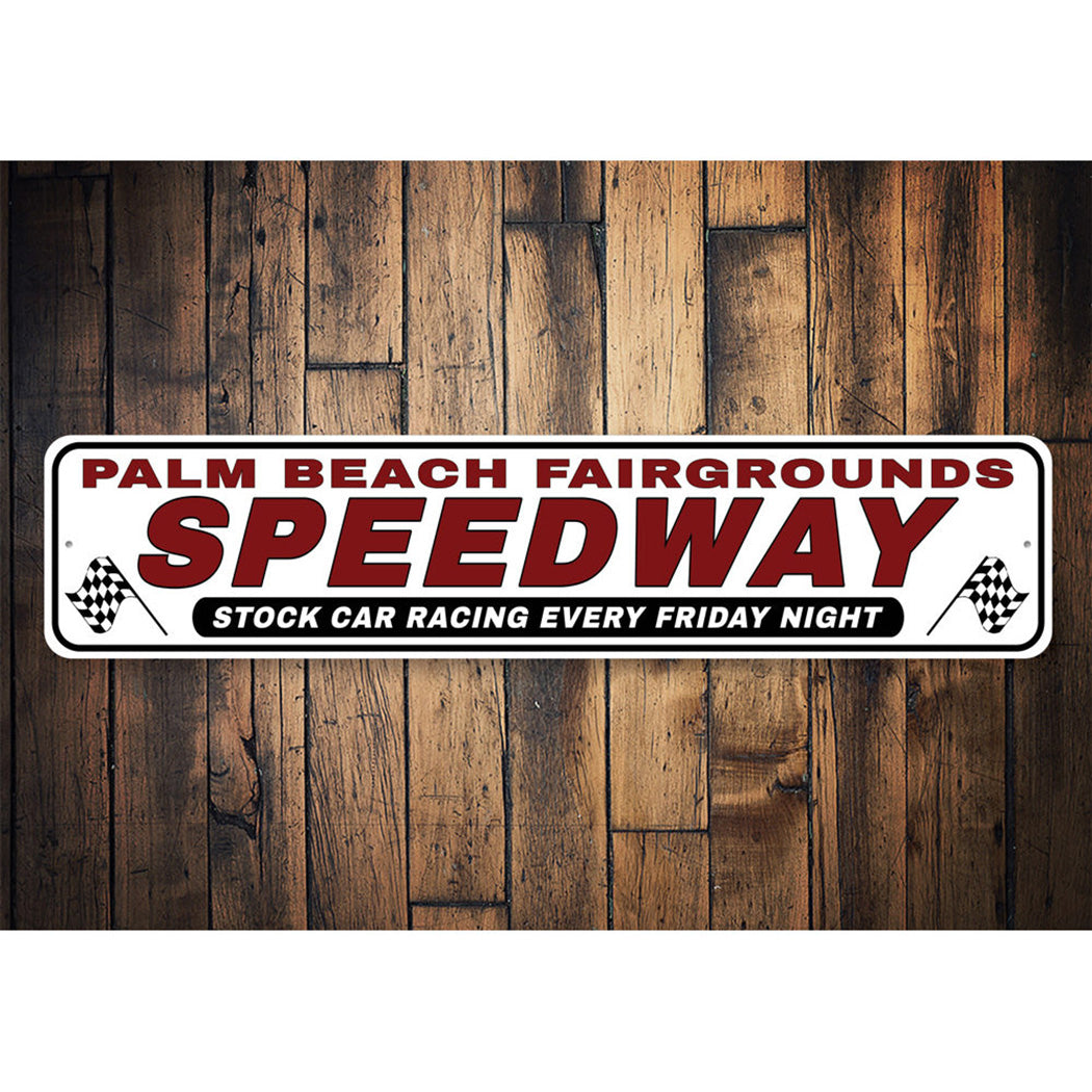 Palm Beach Speedway Signs