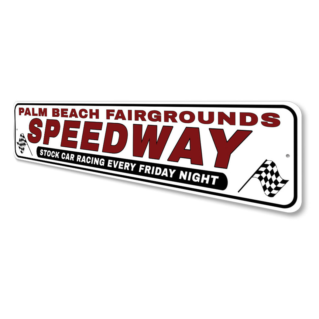 Palm Beach Speedway Signs