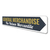 General Merchandise Sign Aluminum Sign