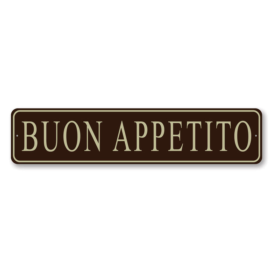 Buon Appetito Sign