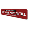 Old Town Mercantile Sign Aluminum Sign