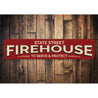 Firehouse Serve and Protect Sign Aluminum Sign