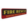 Fire Rescue Sign Aluminum Sign