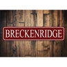 Breckenridge Sign