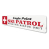 Ski Patrol Rescue Unit Sign Aluminum Sign