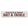Bait & Tackle Sign Aluminum Sign