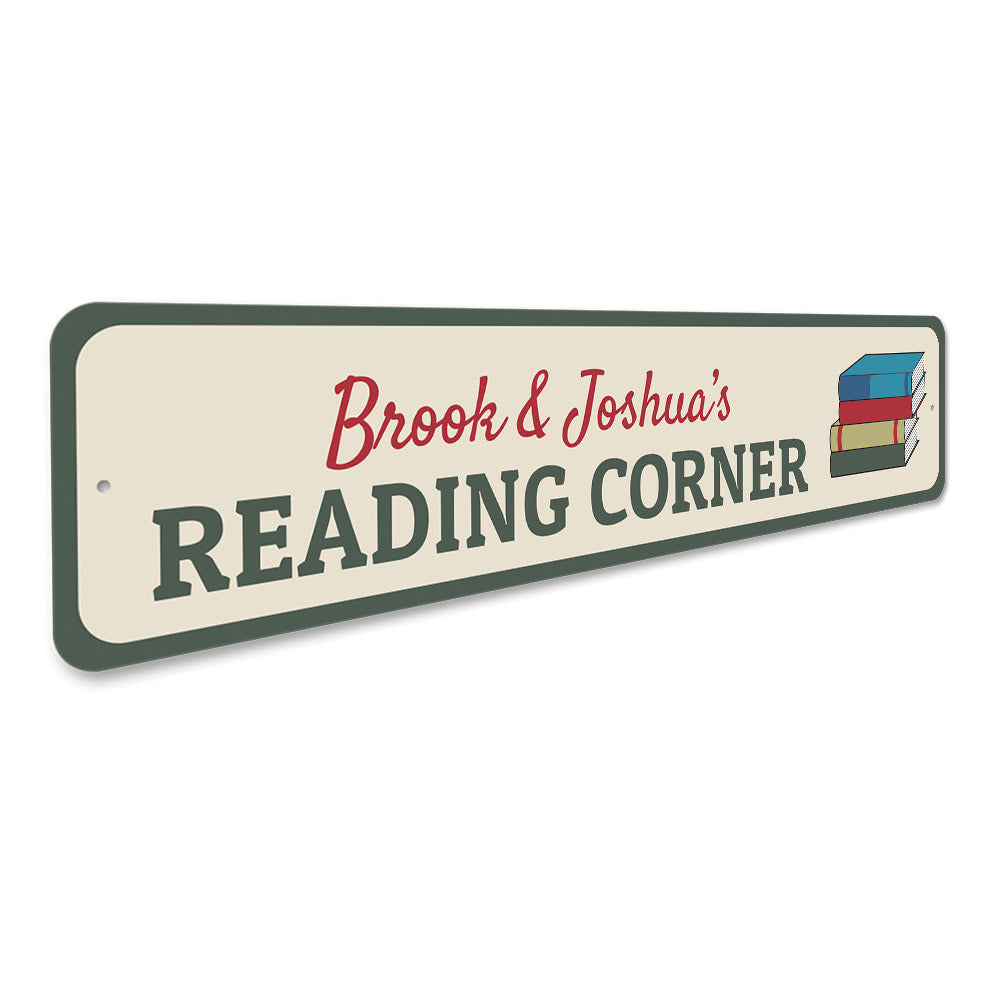 Reading Corner Sign Aluminum Sign
