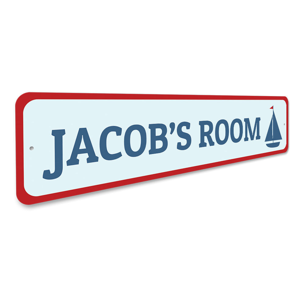 Nautical Kid Room Sign Aluminum Sign