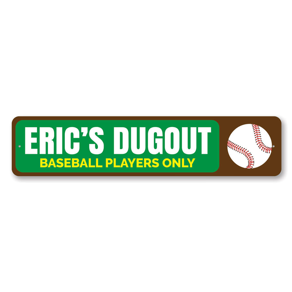 Baseball Dugout Sign – Lizton Sign Shop