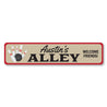 Bowling Alley Name Sign Aluminum Sign