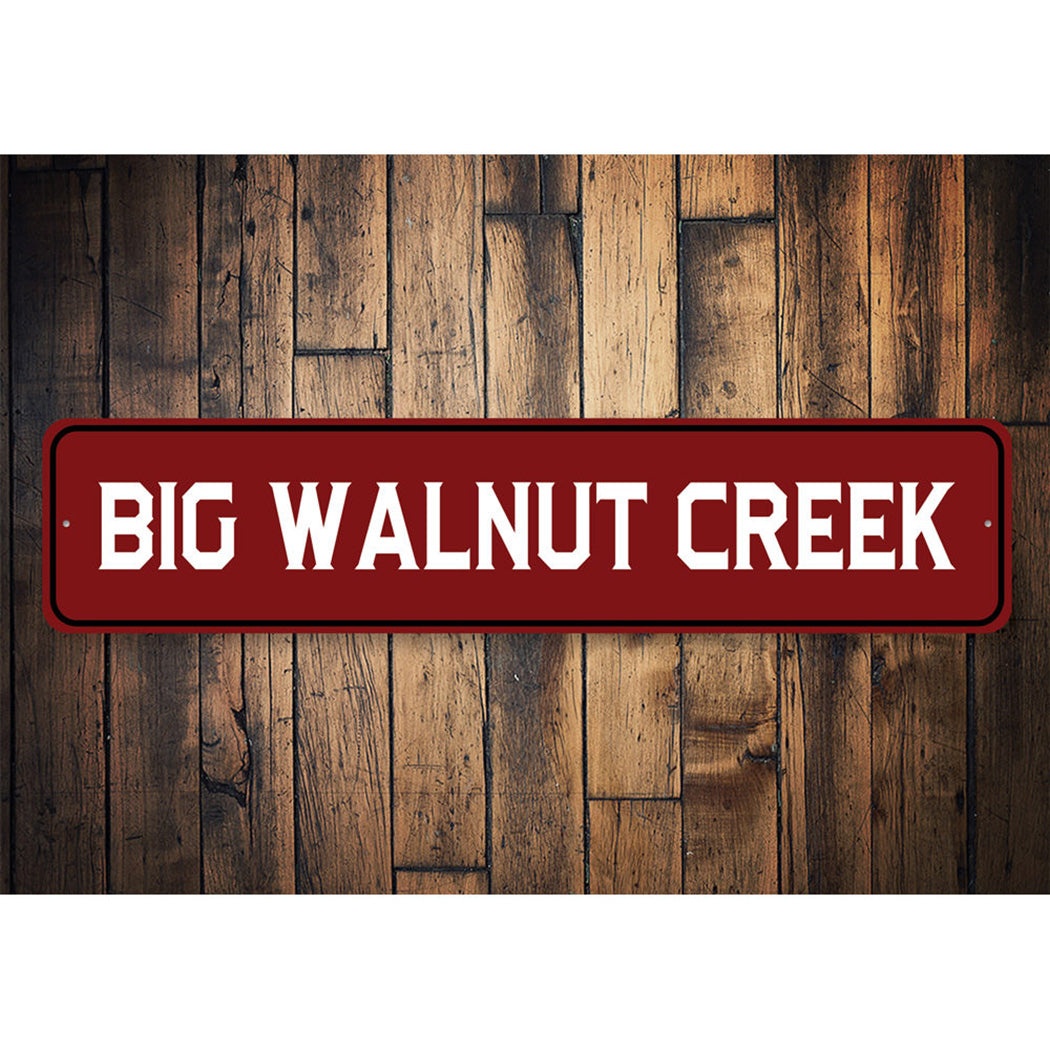 Big Walnut Creek Sign