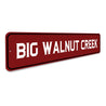 Big Walnut Creek Sign