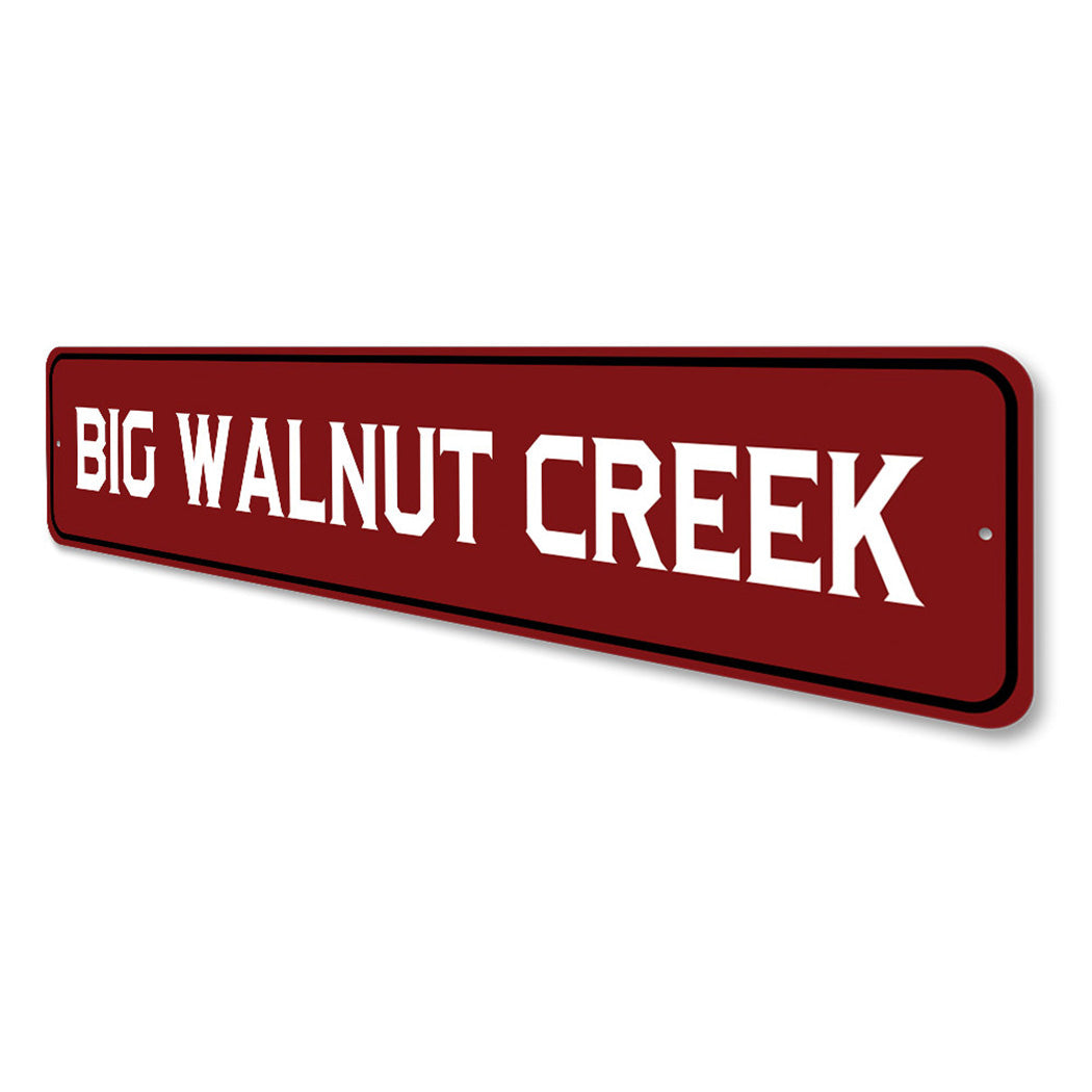 Big Walnut Creek Sign