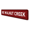 Big Walnut Creek Sign