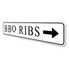 Bbq Ribs Arrow Sign