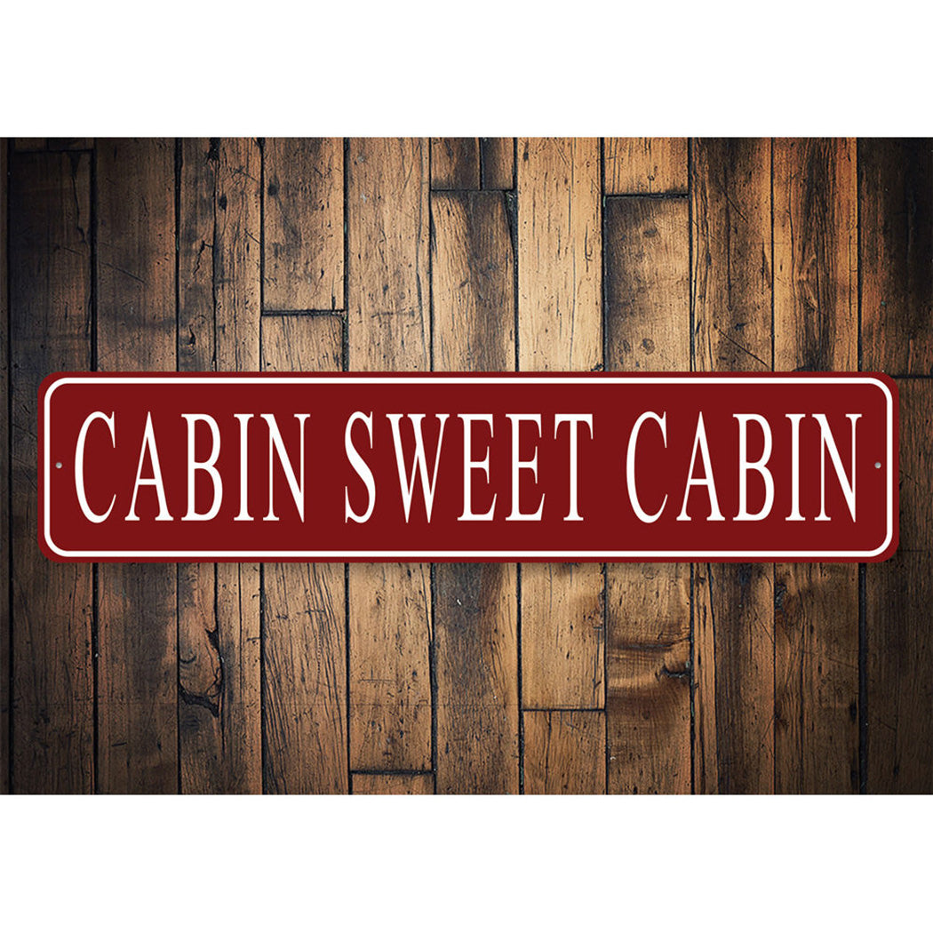 Cabin Sweet Cabin Sign