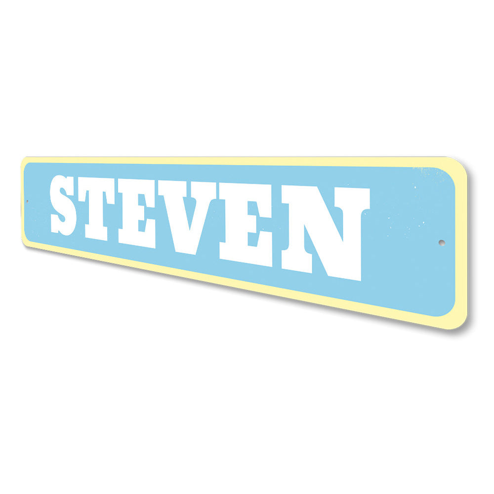 Baby Name Sign Aluminum Sign