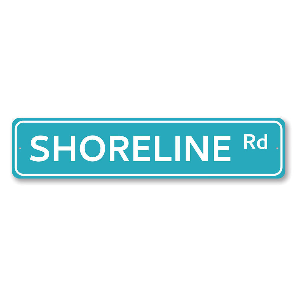 Shoreline Road Sign Aluminum Sign