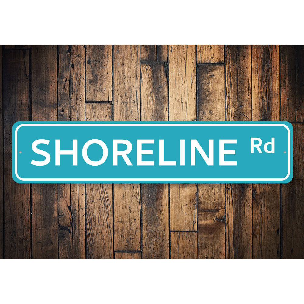 Shoreline Road Sign Aluminum Sign