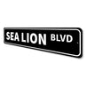 Sea Lion Blvd Sign Aluminum Sign