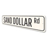 Sand Dollar Road Sign Aluminum Sign