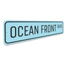 Oceanfront Blvd Sign Aluminum Sign