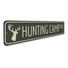 Hunting Camp Road Sign Aluminum Sign