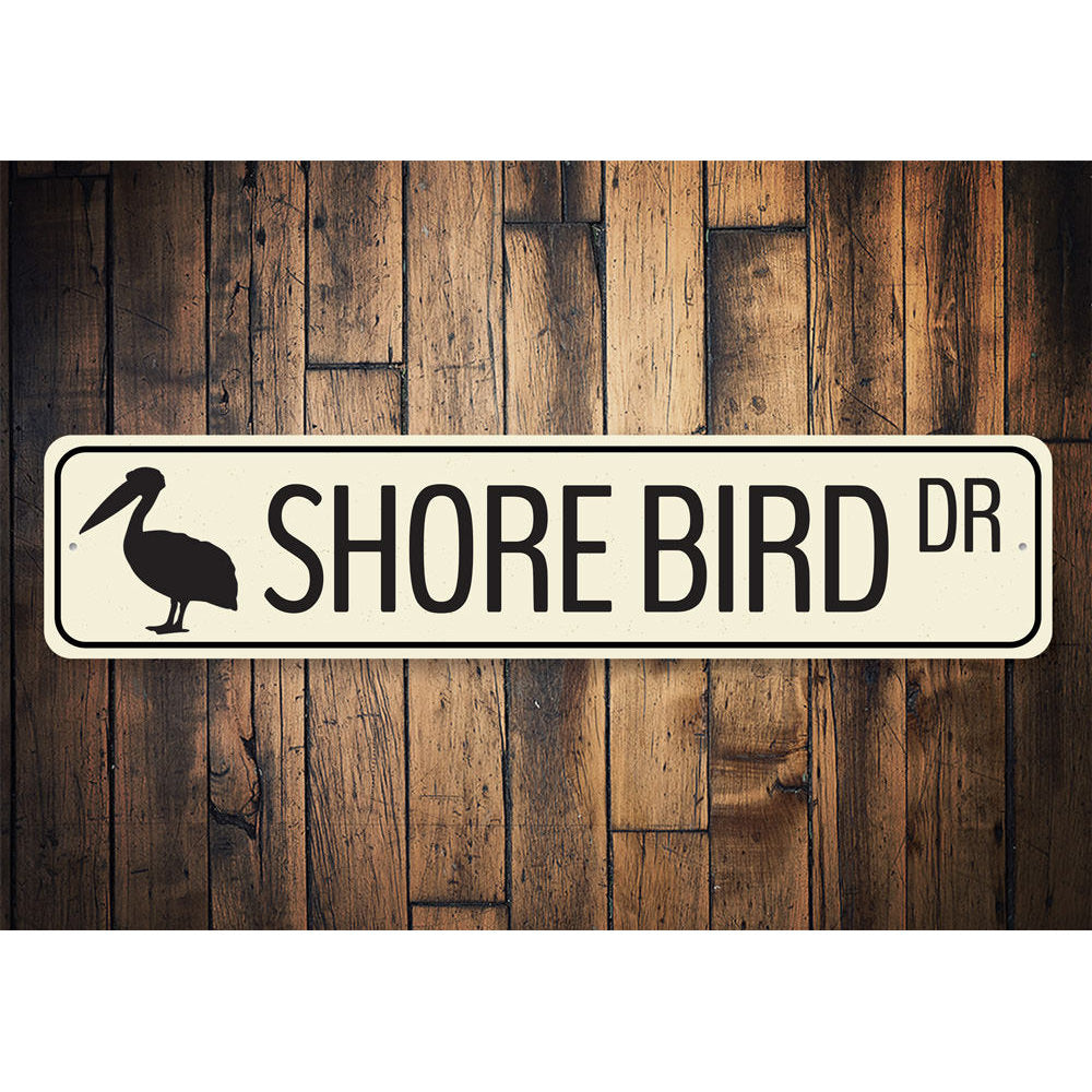 Shore Bird Drive Sign Aluminum Sign