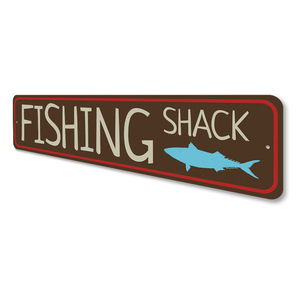 Fishing Shack Street Sign – Lizton Sign Shop