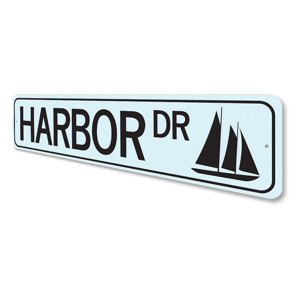 Harbor Drive Sign Aluminum Sign