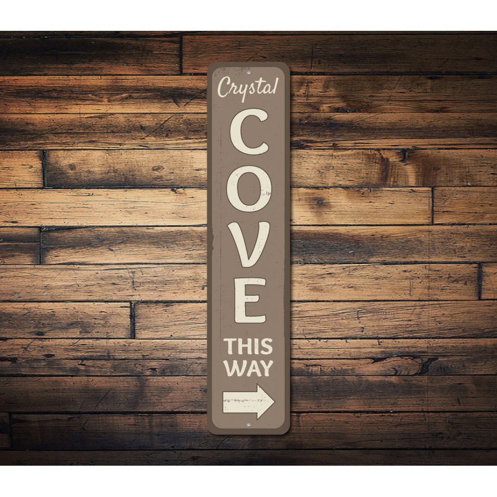 Cove Sign Aluminum Sign