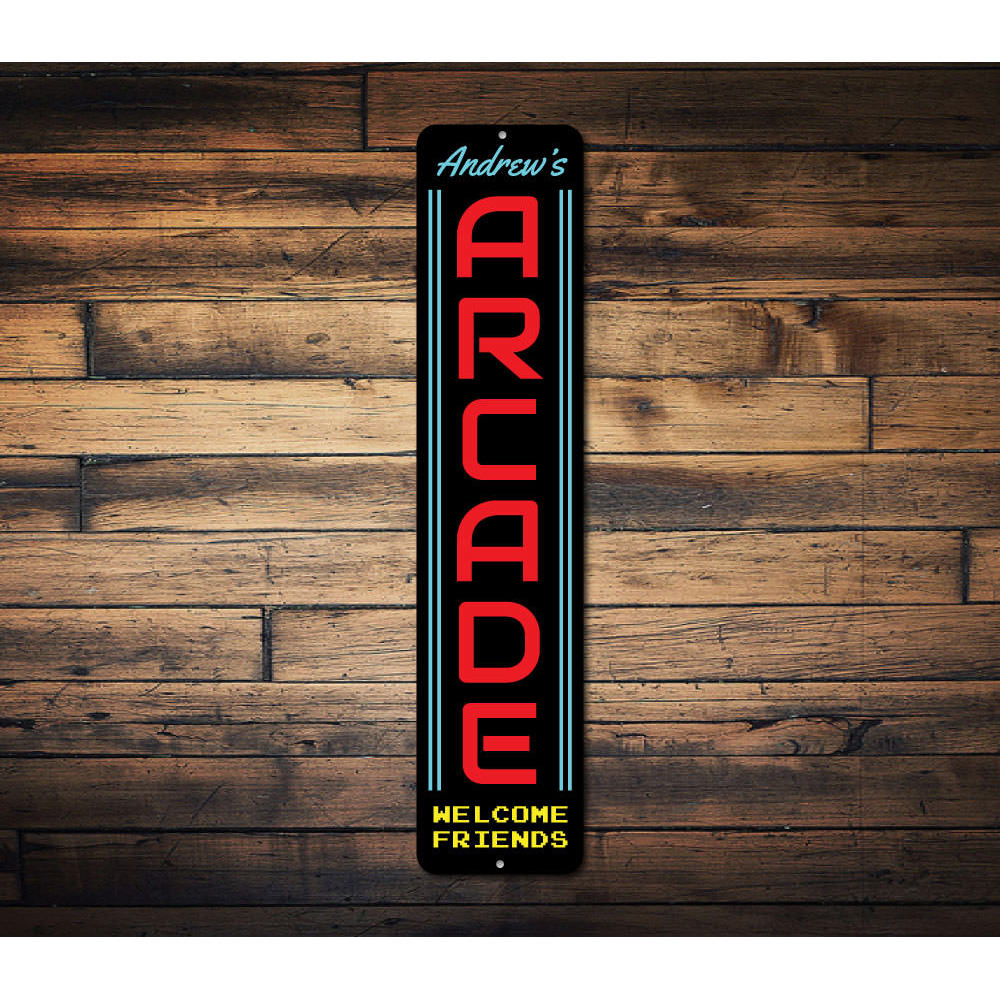 Arcade Vertical Sign