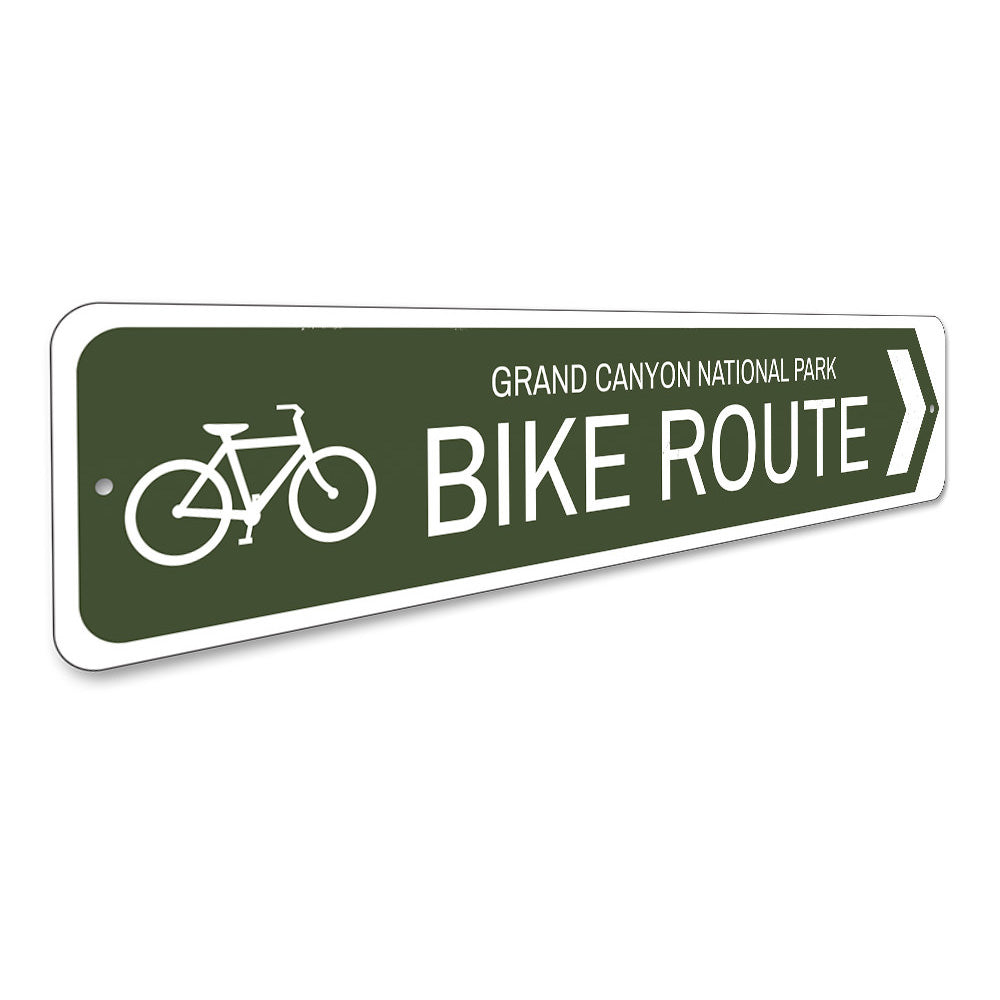 Bike Route Sign Aluminum Sign