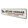 Airplane Hangar Sign Aluminum Sign