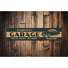 Grandpa Classic Car Garage Sign Aluminum Sign