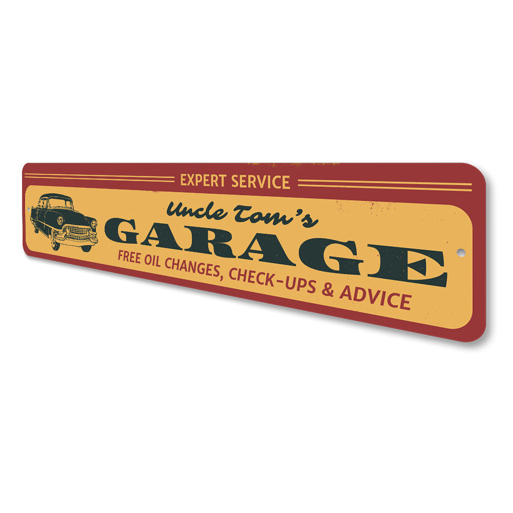 Expert Service Garage Sign Aluminum Sign