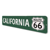 California Route 66 Sign Aluminum Sign