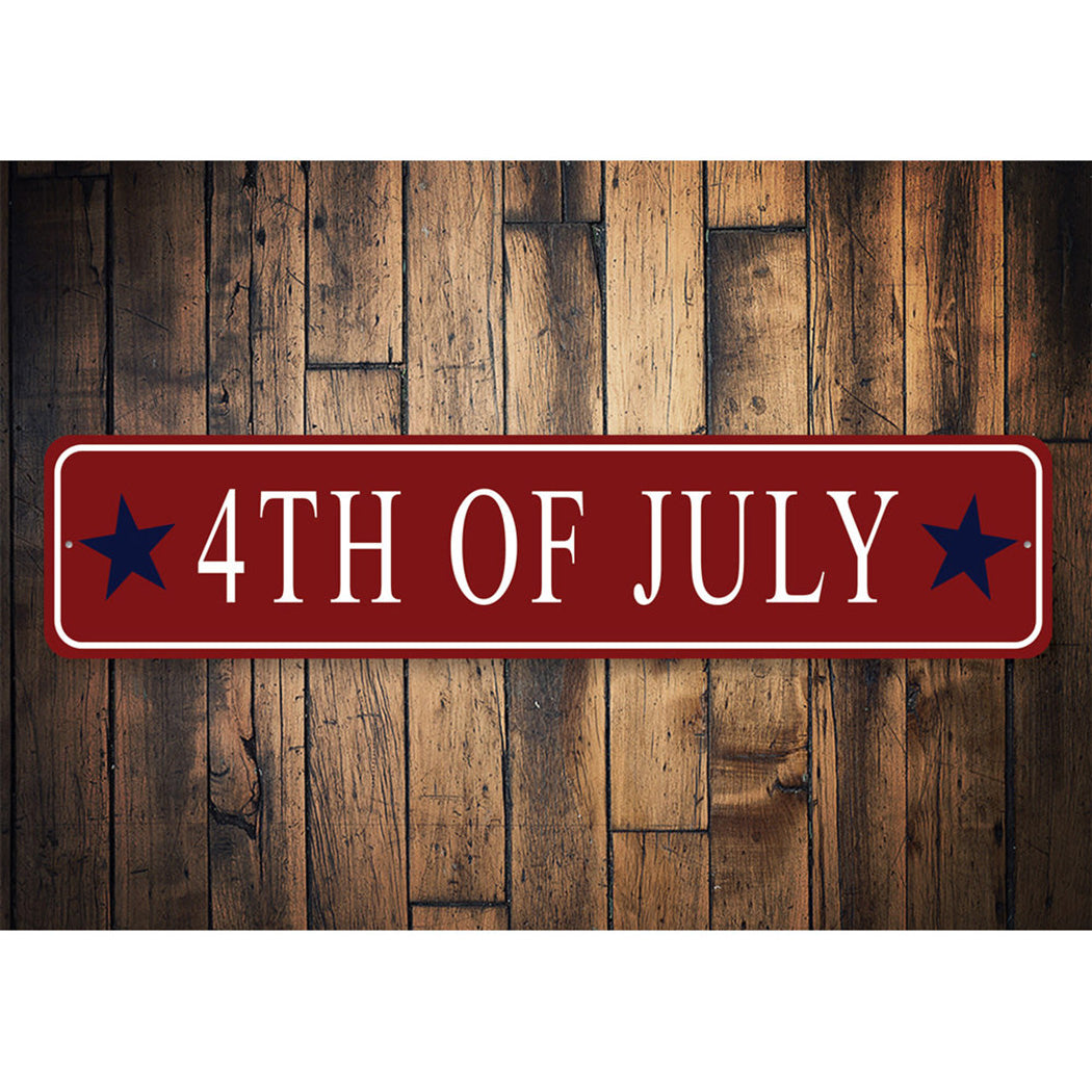 4Th Of July Sign