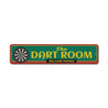 The Dart Room Sign Aluminum Sign