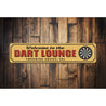 Dart Lounge Sign Aluminum Sign