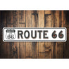 Historic Route 66 Street Sign