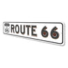 Historic Route 66 Street Sign