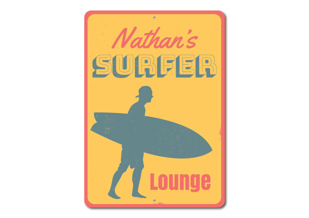 Surfer Lounge Sign