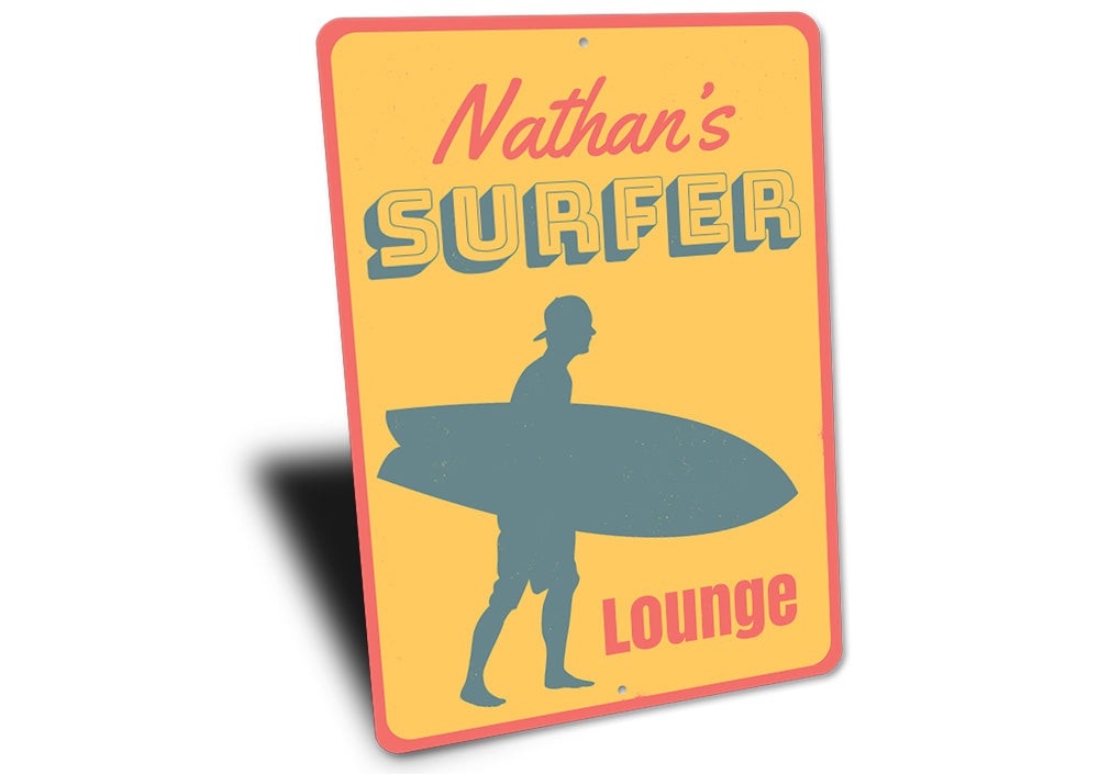 Surfer Lounge Sign