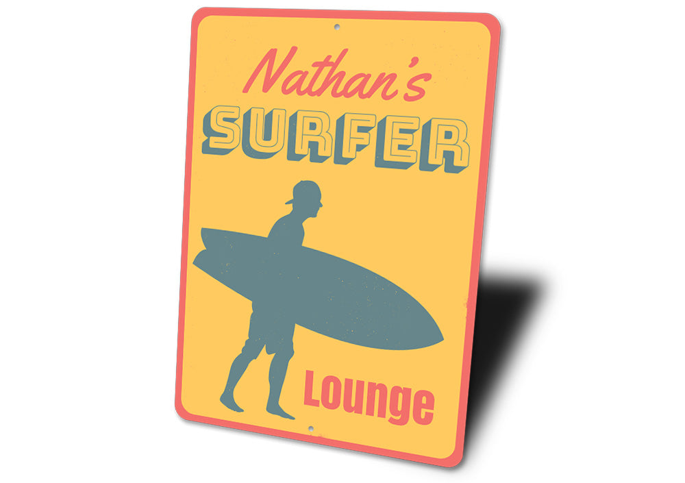 Surfer Lounge Sign