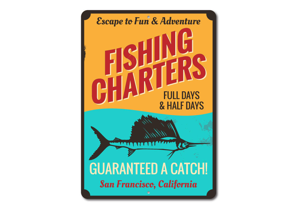 Fishing Charters Sign